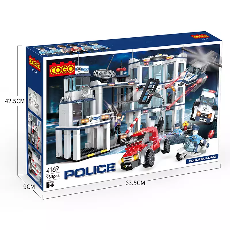 Police Caserne Grand Format En Briques
