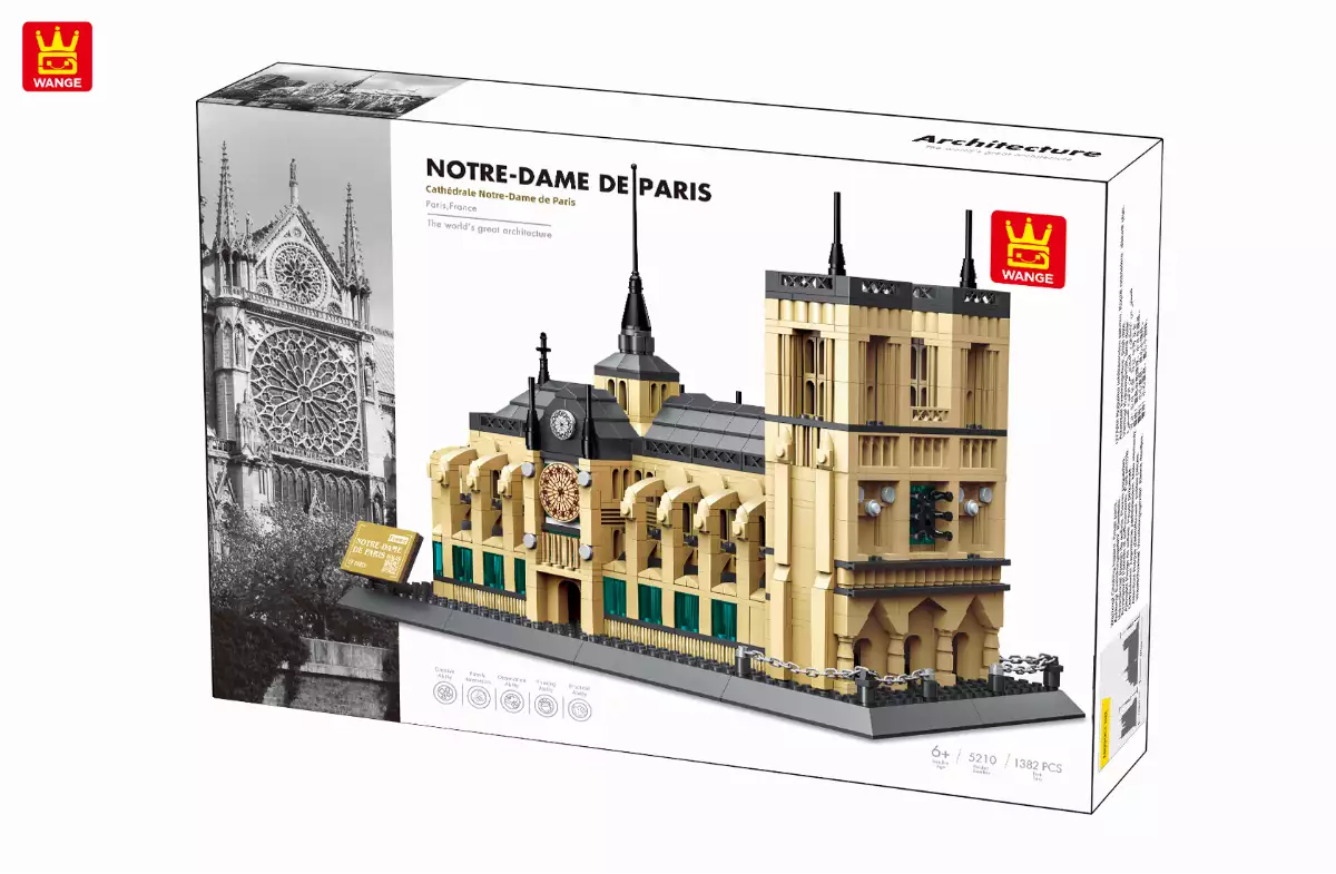 Notre Dame Paris En Briques