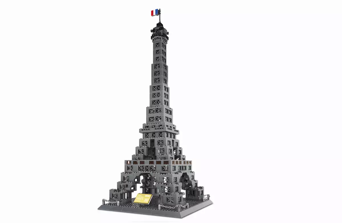 Tour Eiffel Paris En Briques